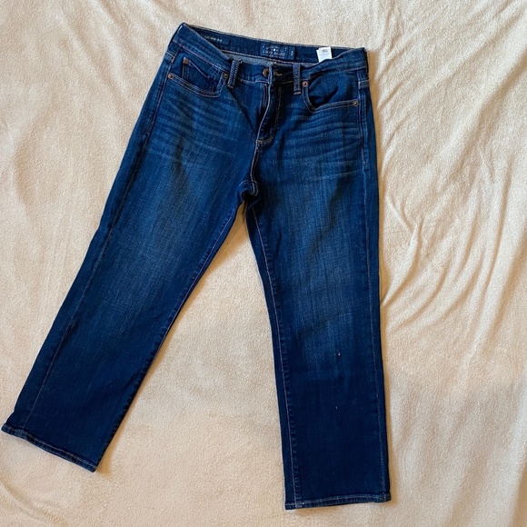 Lucky Brand Easy Rider Crop Jeans - Size 2/26 - Picture 1 of 7